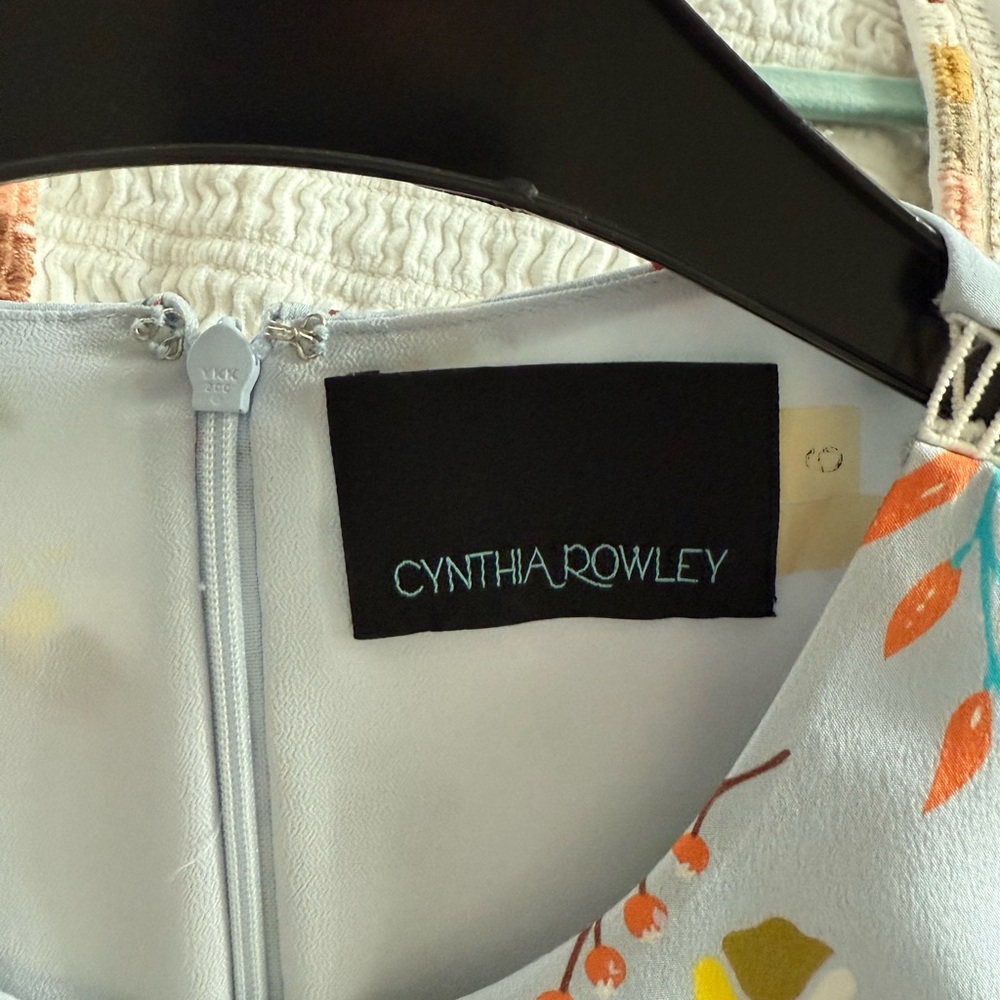 Cynthia Rowley Bell Sleeve Dress in Powder Blue Size 6 - Picture 7 of 7